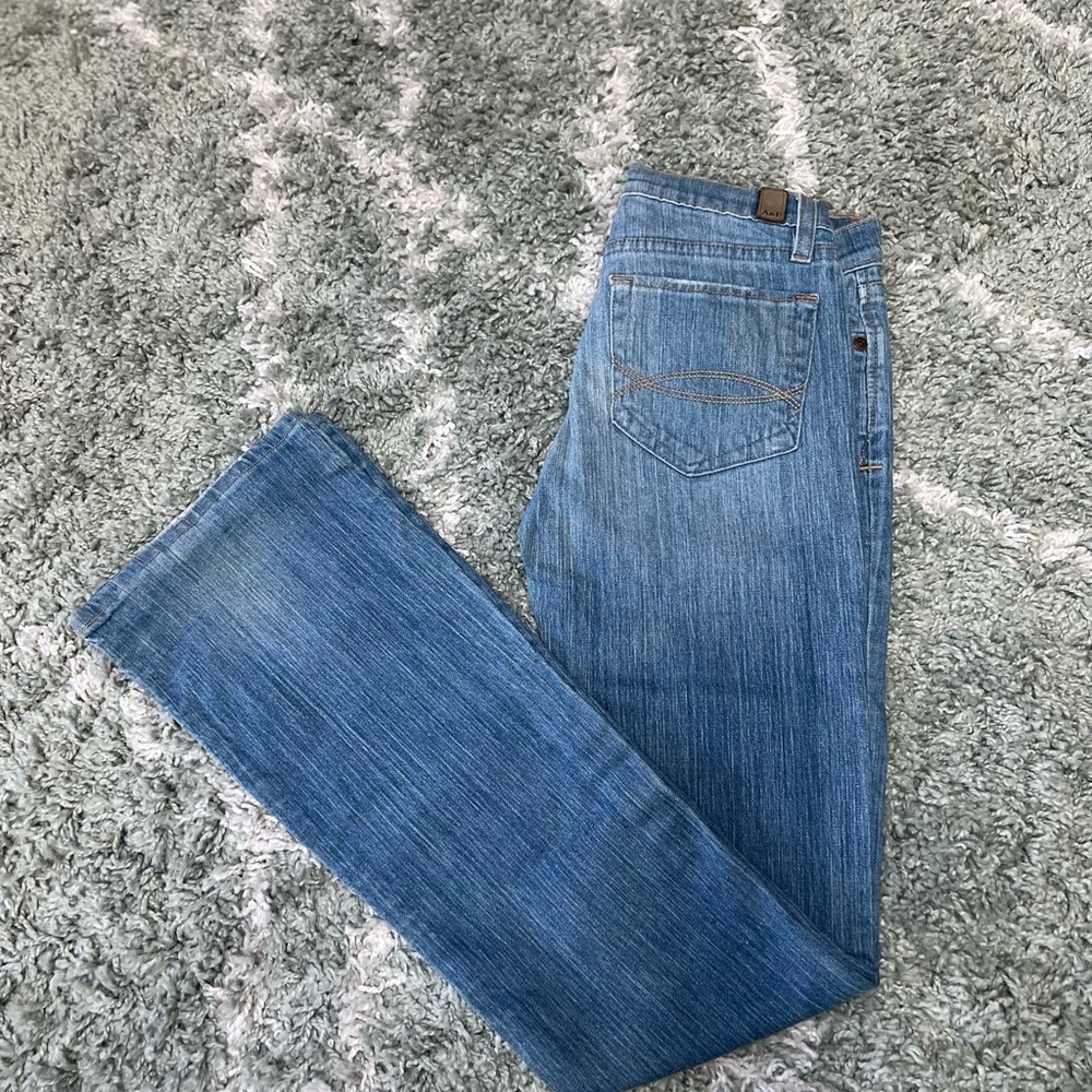 Vintage 🤍Y2K Abercrombie & Fitch👖stretch 2L boot cut Emma jeans BACK TO SCHOOL - Picture 4 of 9